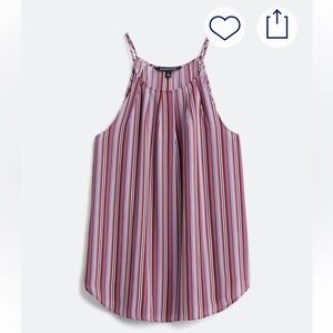 41 HAWTHORN Halter Top Stitch Fix size Medium Stripes